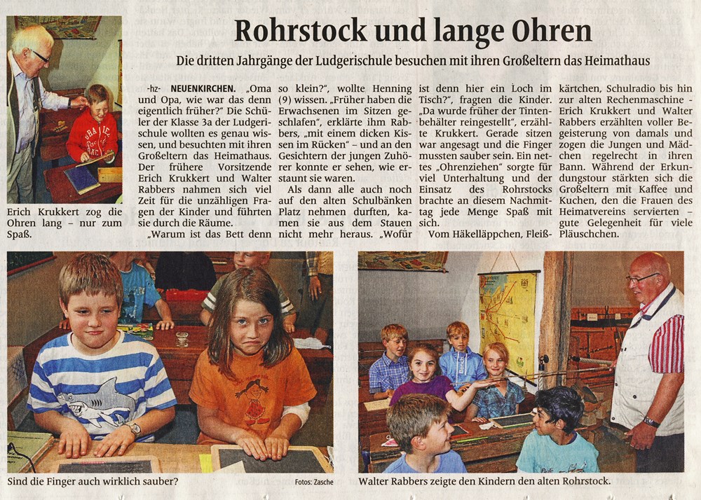 Bericht der Münsterländischen Volkszeitung