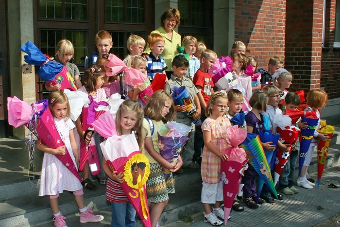 2009 - Klasse 1b Klassenlehrerin Ulla te Heesen