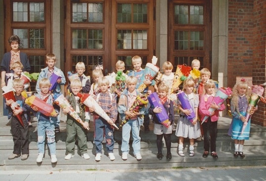 Klasse 1b - Klassenlehrerin Petra Schilgen