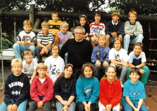 Klasse 4b 1992 Abschluss KL Willi Witte